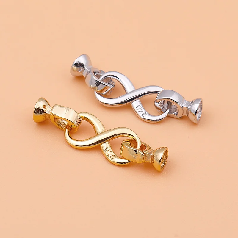 925 스털링 실버 DIY 구슬 소재 주얼리 액세서리  - Silver Bead Clasps For Pearl Necklace 리뷰 및 가격