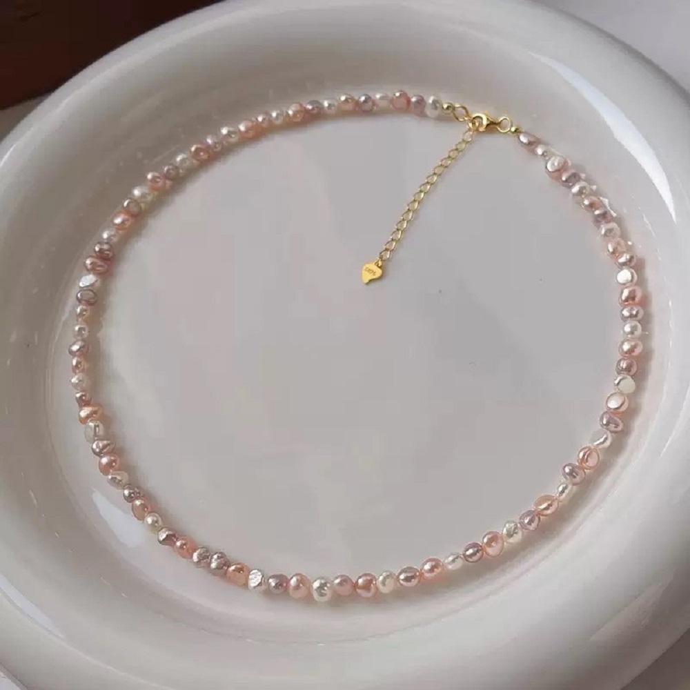 AAA S925 실버 캔디 천연 바로크 진주 목걸이 《 - Baroque Pearl Pendant Necklace Gold 리뷰 및 가격