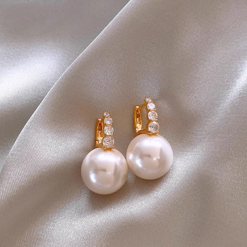 남양해산 AAAA 등급 천연 바로크형 둥근 진주, 9- - Akoya Pearl Stud Earrings Sterling Silver 리뷰 및 가격