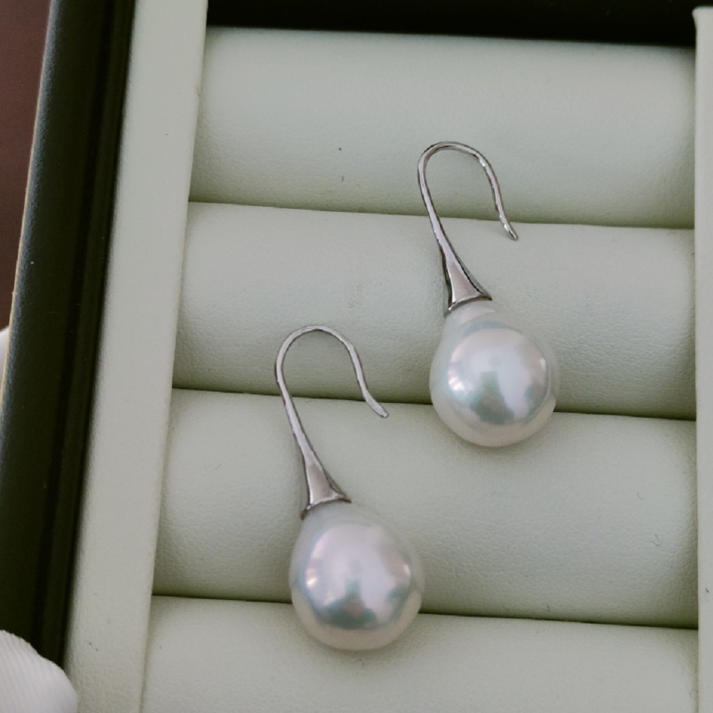 심플하고 우아한 진주 귀걸이, AAA 등급, 10-11 - Akoya Pearl Stud Earrings Sterling Silver 리뷰 및 가격