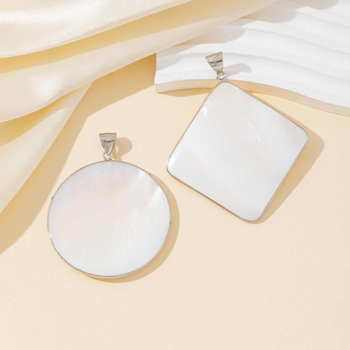 1개입 천연 담수 진주 무늬 펜던트, 다양한 모양의 심 - Mother Of Pearl Shell Pendant Necklace 리뷰 및 가격