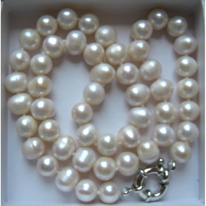 검은색 또는 흰색 8~9mm 양식 진주 목걸이, 길이  - Freshwater Cultured Pearl Necklace 8-9Mm 리뷰 및 가격