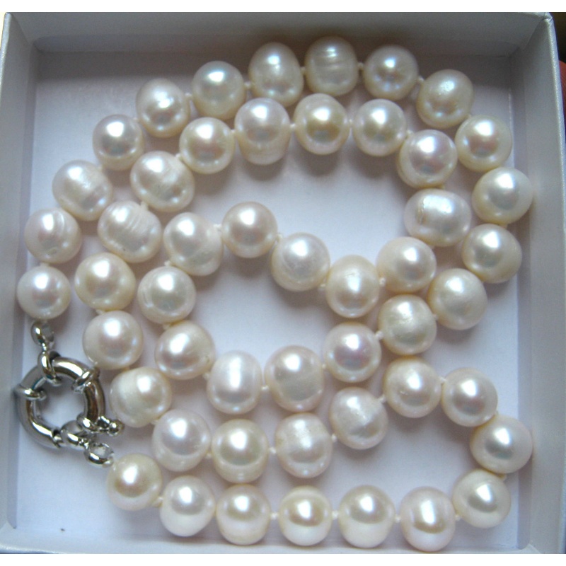 검은색 또는 흰색 8~9mm 양식 진주 목걸이, 길이  - Freshwater Cultured Pearl Necklace 8-9Mm 리뷰 및 가격
