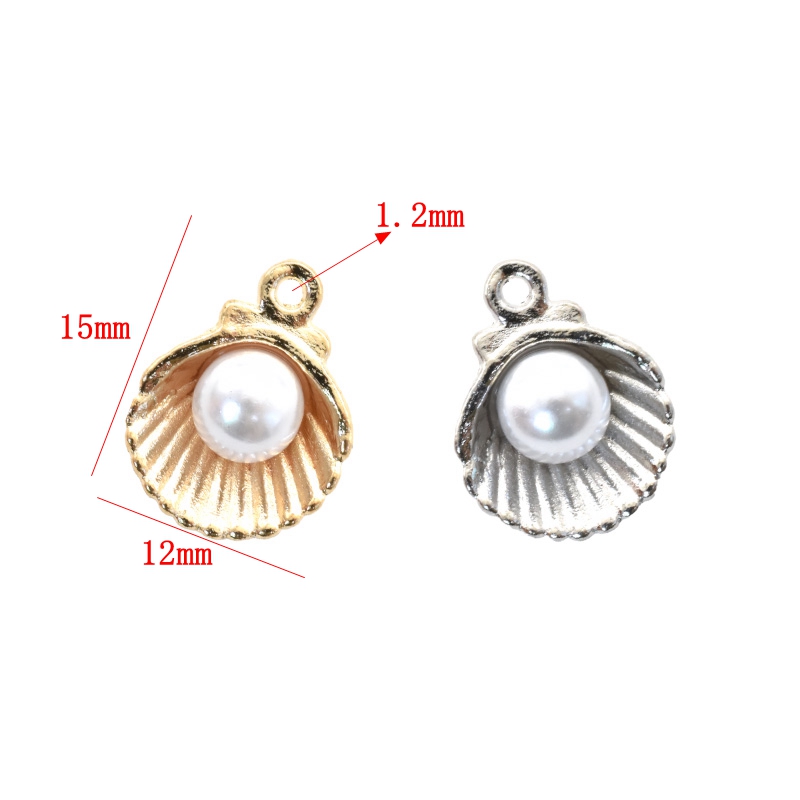 혼합 색상 패션 모조 진주 쉘 참, DIY 팔찌 목걸이 - Mother Of Pearl Shell Pendant Necklace 리뷰 및 가격