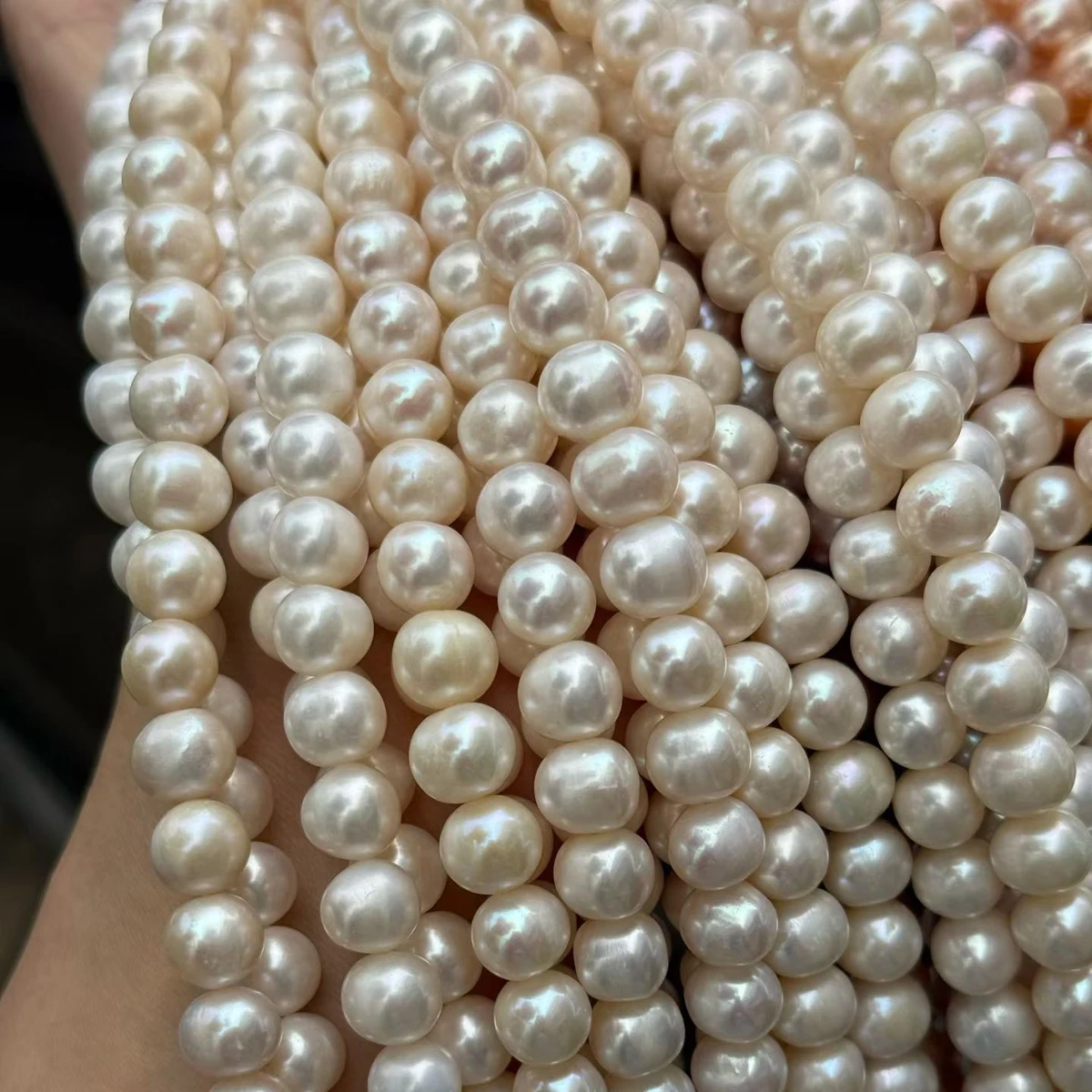 8~9mm AAAA 등급의 천연 담수 진주, 다양한 색 - Freshwater Cultured Pearl Necklace 8-9Mm 리뷰 및 가격