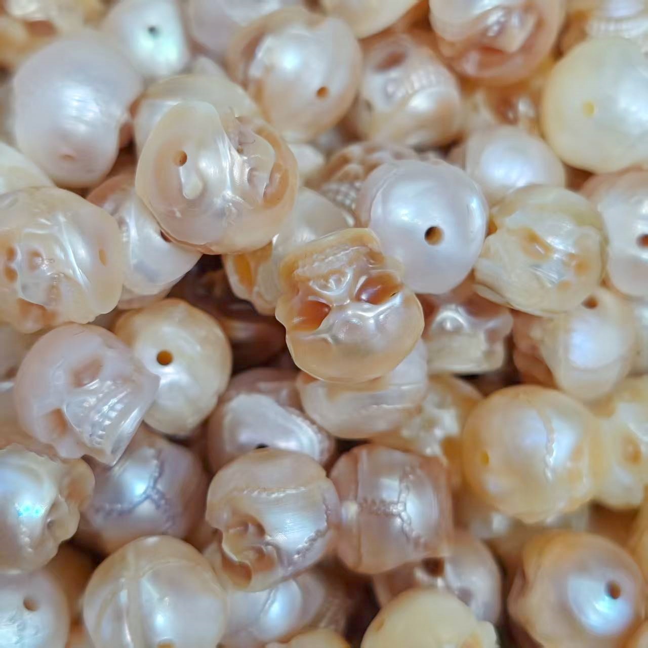 5 개 천연 양식 진주 조각 시체 낙타 숲 두개골 Ti - Freshwater Cultured Pearl Necklace 8-9Mm 리뷰 및 가격