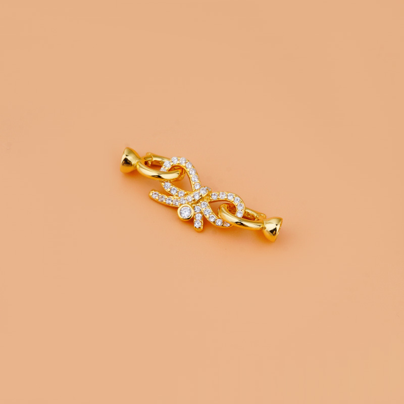 S925 스털링 실버 쥬얼리, 가벼운 럭셔리 작은 활  - Silver Bead Clasps For Pearl Necklace 리뷰 및 가격