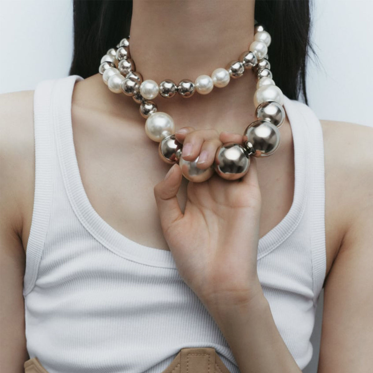 2026 새로운 패션 더블 레이어 모조 진주 목걸이 여 - Silver Bead Clasps For Pearl Necklace 리뷰 및 가격