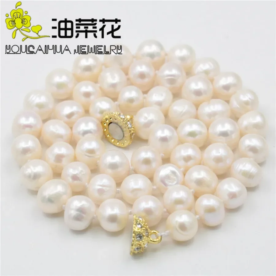 매력적인 천연 화이트 아코야 양식 진주 목걸이, 매력적 - Freshwater Cultured Pearl Necklace 8-9Mm 리뷰 및 가격