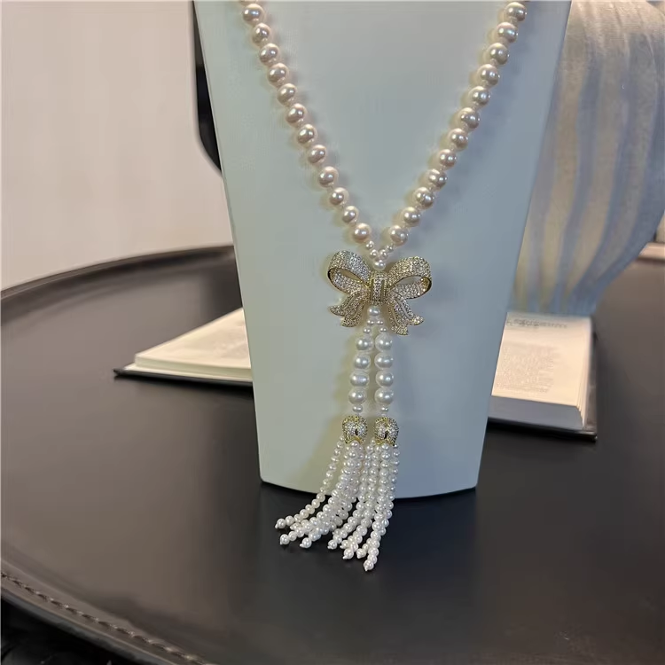 31'' 8-9mm 화이트 담수 양식 진주 펜던트 - Freshwater Cultured Pearl Necklace 8-9Mm 리뷰 및 가격